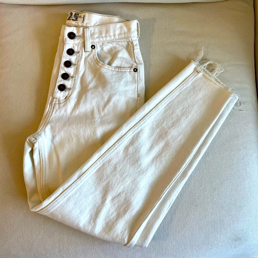 Free People button up jeans